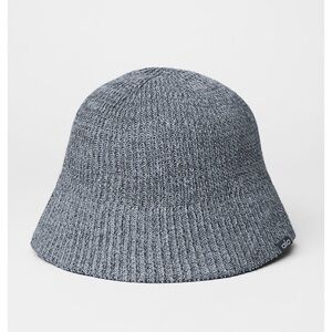 Alo denim knit cloche